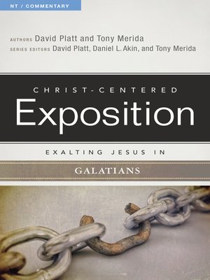 cover image of Exalting Jesus in Galatians